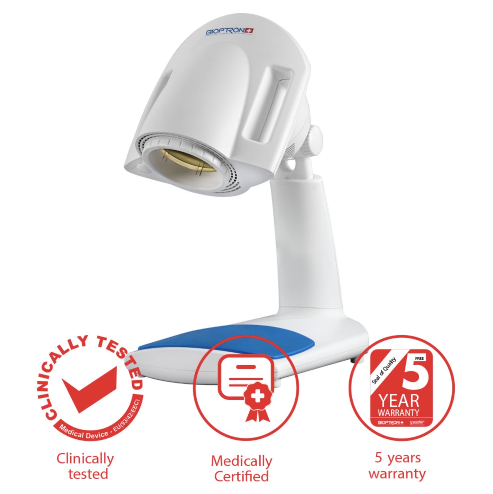 Светлинна терапия BIOPTRON PRO1 с настолна стойка